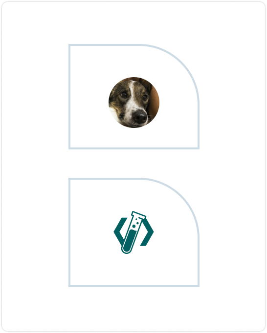 Narrow sidebar header examples